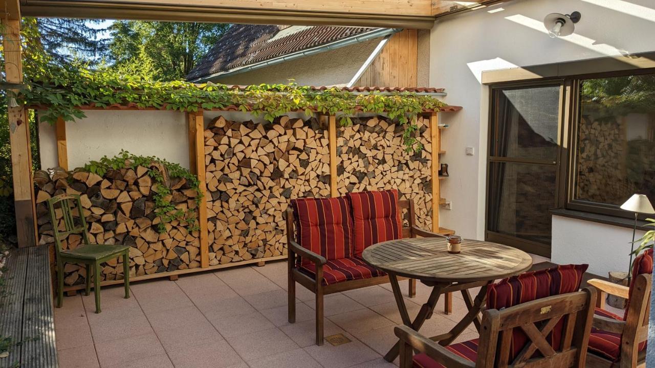 Ferienwohnung Am Hardtwald Хайденхайм-ан-дер-Бренц Экстерьер фото
